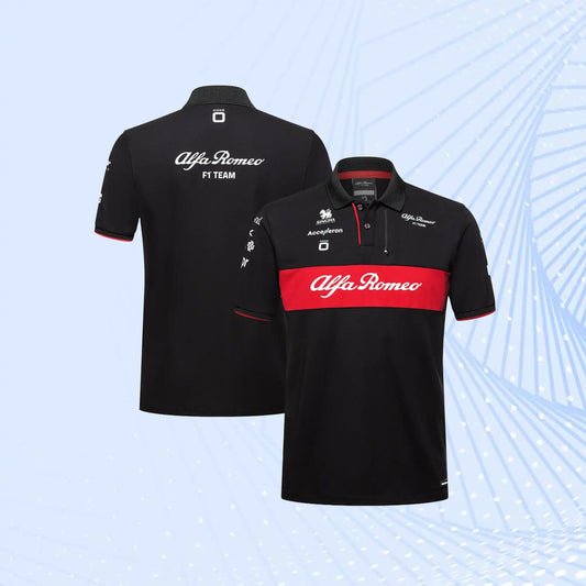 Alfa romeo racing polo shirt hot sale