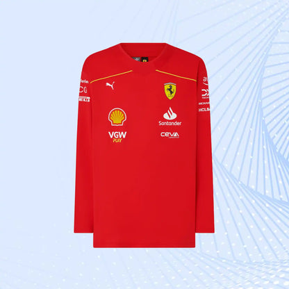 Leclerc Puma Hockey Jersey for Scuderia Ferrari - Canada Special Edition