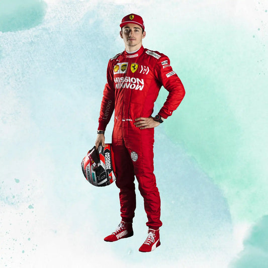 2019 Charles Leclerc Replica Racing Suit Mission Winnow Scuderia Ferrari F1