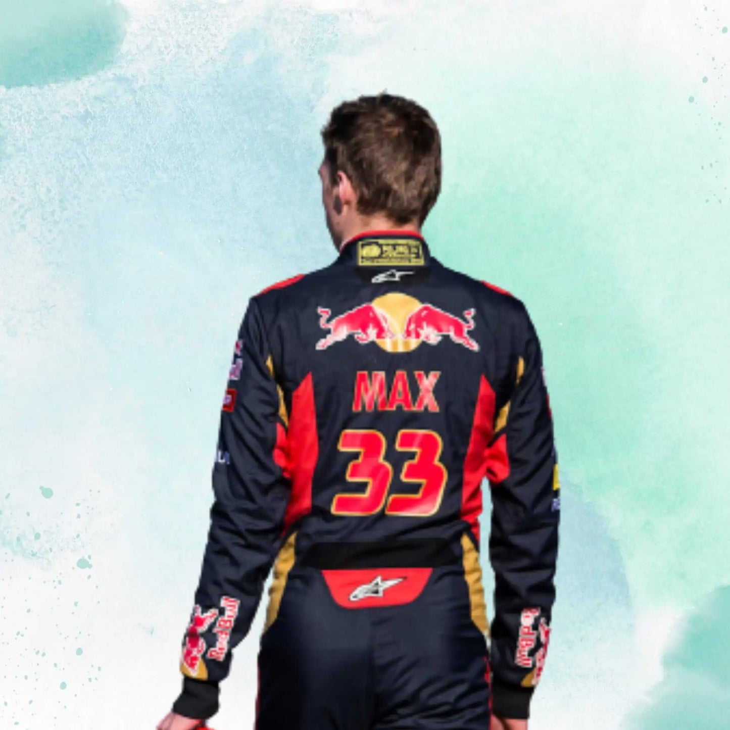 Max Verstappen 2015 F1 Red Bull Racing Suit Replica