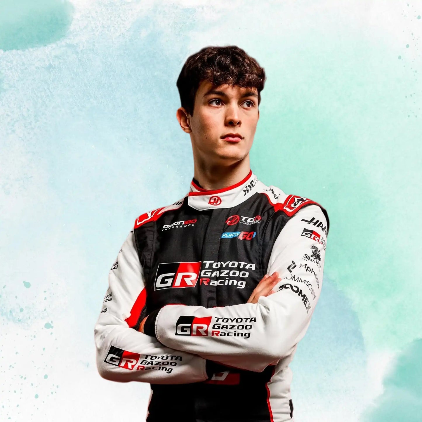 New 2026 Oliver Bearman Formula One MoneyGram Haas F1 Team Replica Racing Suit