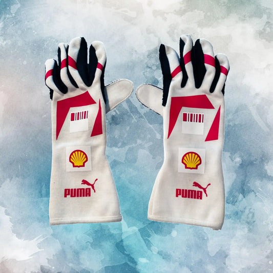 2007 Michael Schumacher Scuderia Ferrari F1 Gloves / Michael Schumacher Replica Race Gloves