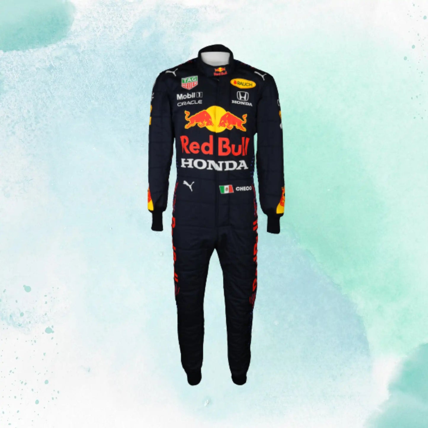 Sergio Pérez 2021 Oracle Red Bull F1 Team Racing Suit Replica