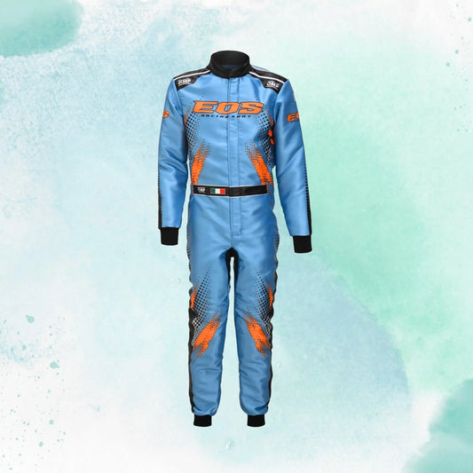 EOS New 2025 OMP Overall Go Kart Racing Sublimation Printed Kart Suit