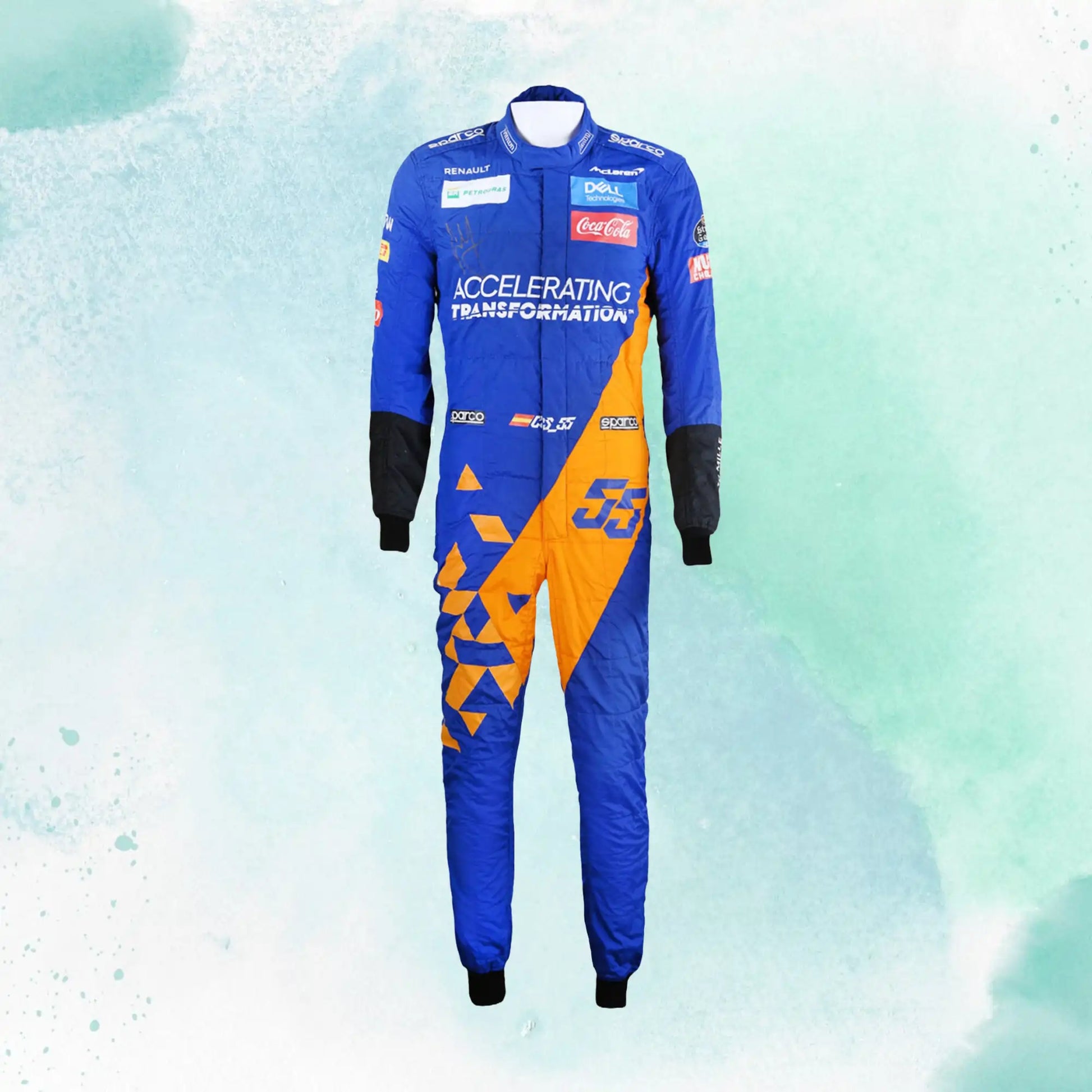 2019 Carlos Sainz Mclaren Team Formula 1 Replica Racing Suit | Craze ...