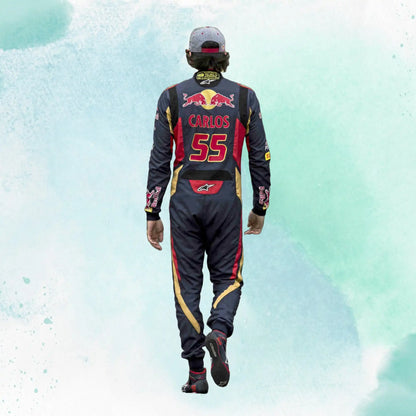 2015 Carlos Sainz Jr Red Bull Team Formula 1 Replica Racing Suit