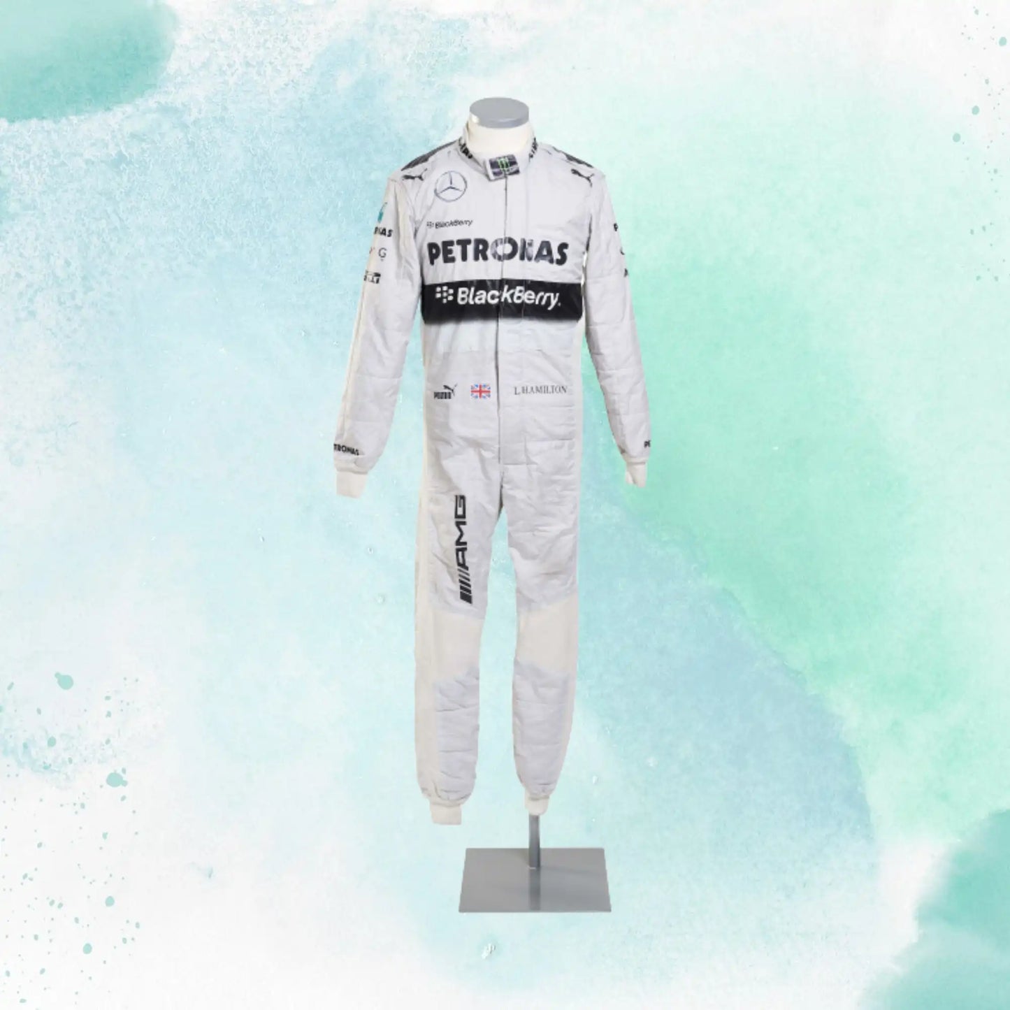 Lewis Hamilton 2015 Mercedes AMG Petronas F1 Replica Racing Suit
