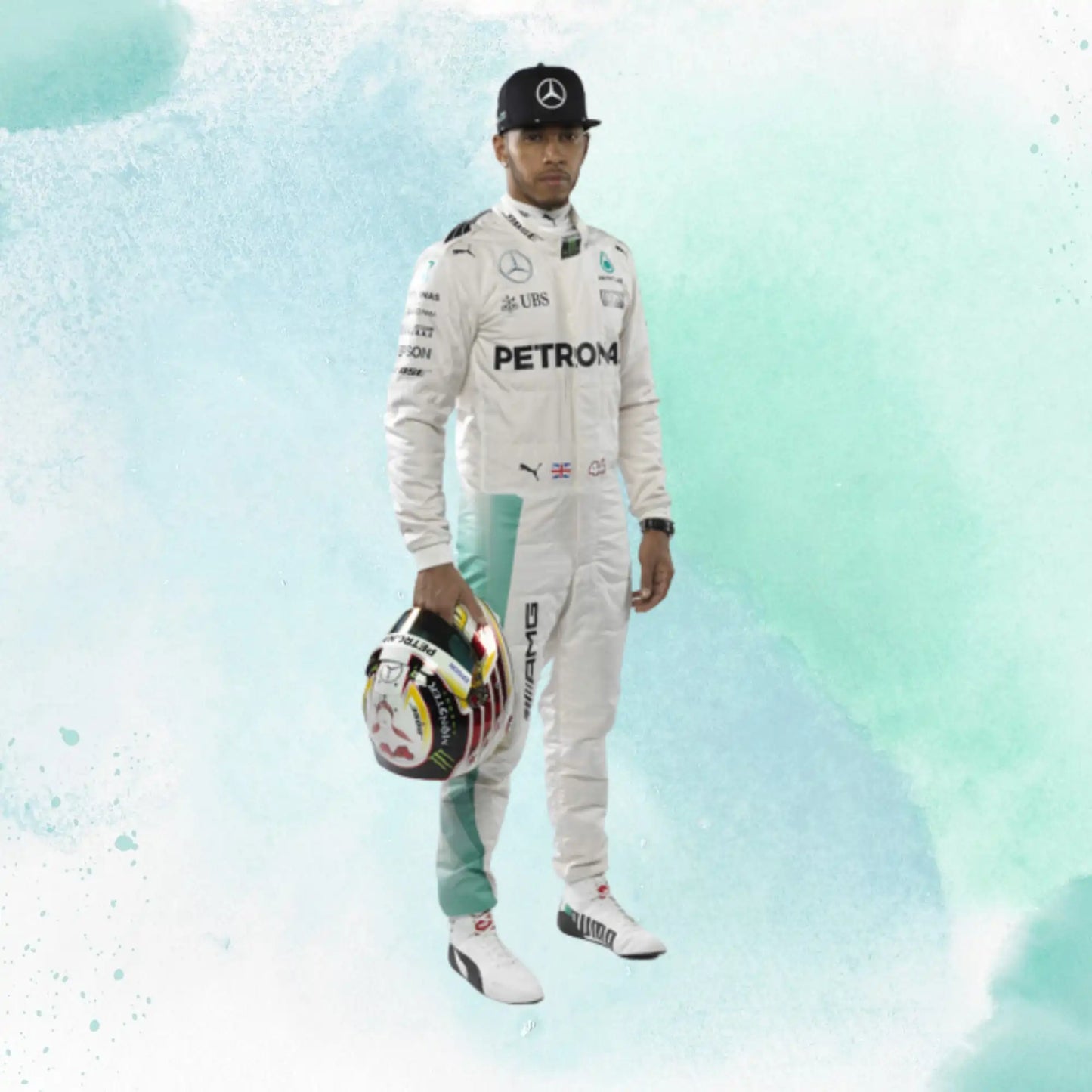 Lewis Hamilton 2016 Mercedes-Benz F1 Replica Racing Suit