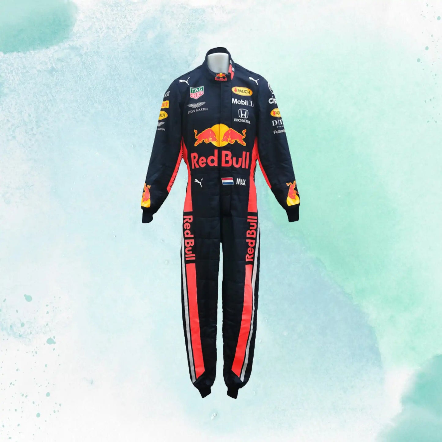 Max Verstappen 2019 Red bull Racing Suit F1 Honda Replica