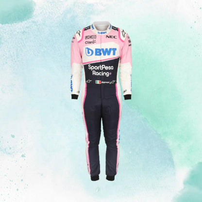 Sergio Perez 2019 Race Replica Suit BWT F1 Team