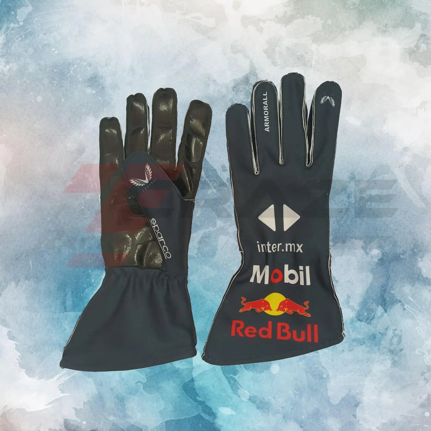 Max Verstappen Red Bull Racing F1 2024 Gloves / Red Bull Racing Replica Race Gloves