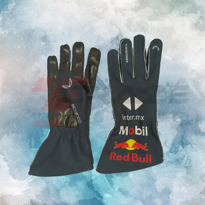 Max Verstappen Red Bull Racing F1 2024 Gloves / Red Bull Racing Replica Race Gloves