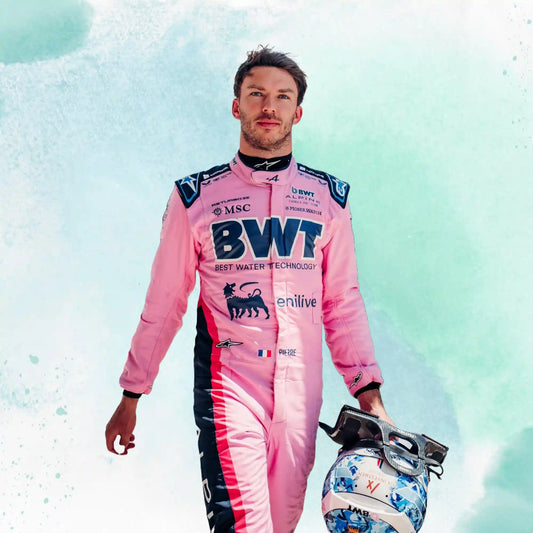 New 2025 Pierre Gasly Austrian Grand Prix BWT Alpine F1 Team Austrian GP Replica Racing Suit