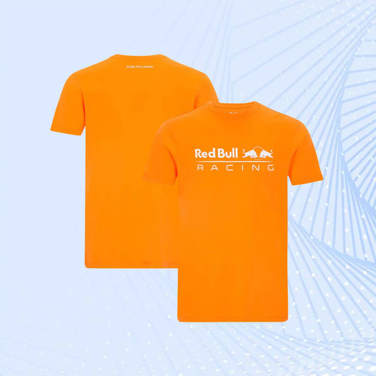 Oracle Red Bull F1 Racing Large Logo T-Shirt - Orange - Unisex