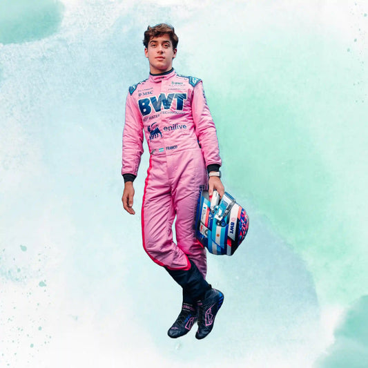 New 2025 Franco Colapinto Austrian Grand Prix BWT Alpine F1 Team Replica Racing Suit