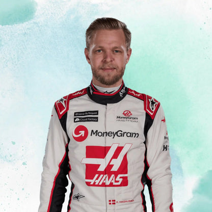 New Kevin Magnussen 2023 F1 Team Haas Replica Racing Suit