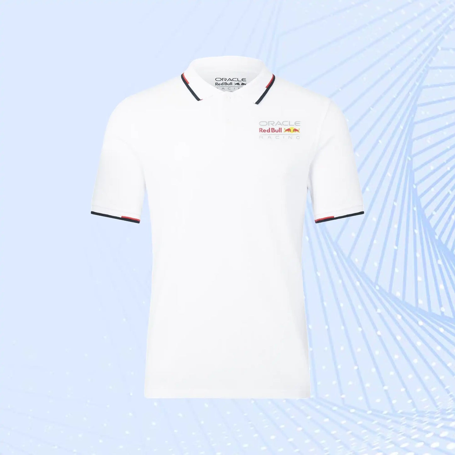 Oracle Red Bull Racing Core Polo F1 - White - Unisex - Formula 1 Team Wears