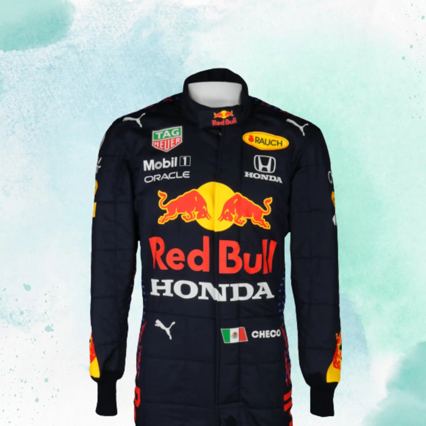 Sergio Pérez 2021 Oracle Red Bull F1 Team Racing Suit Replica