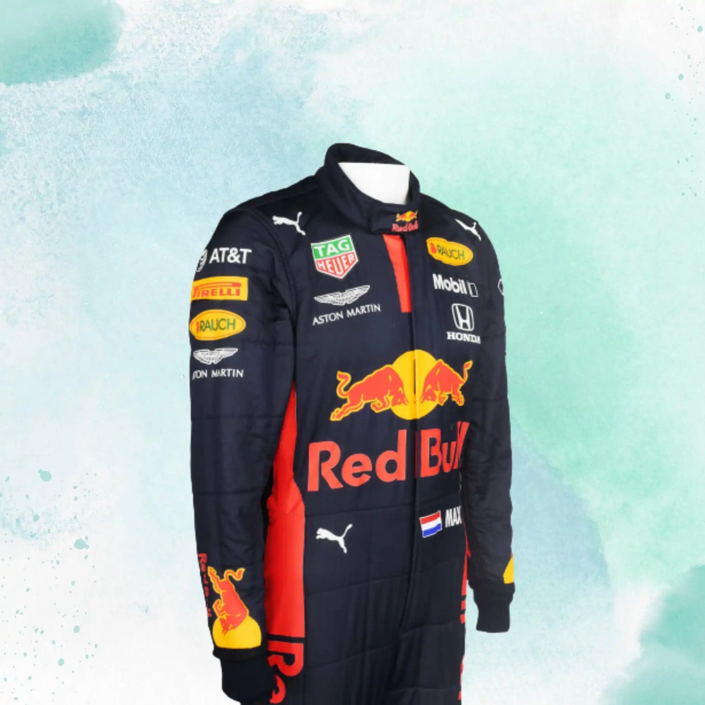 Max Verstappen 2020 Red Bull Racing F1 Replica Red bull Race Suit