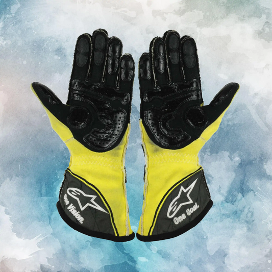 2011 Nico Rosberg Race AMG Mercedes Benz Alpinestars F1 Gloves / Nico Rosberg Replica Race Gloves