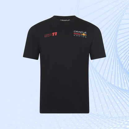 Sergio Perez Oracle Red Bull Racing Graphic T-Shirt - Black - Unisex