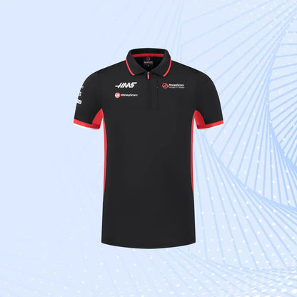 New 2024 Haas F1 Team Driver Polo Shirt