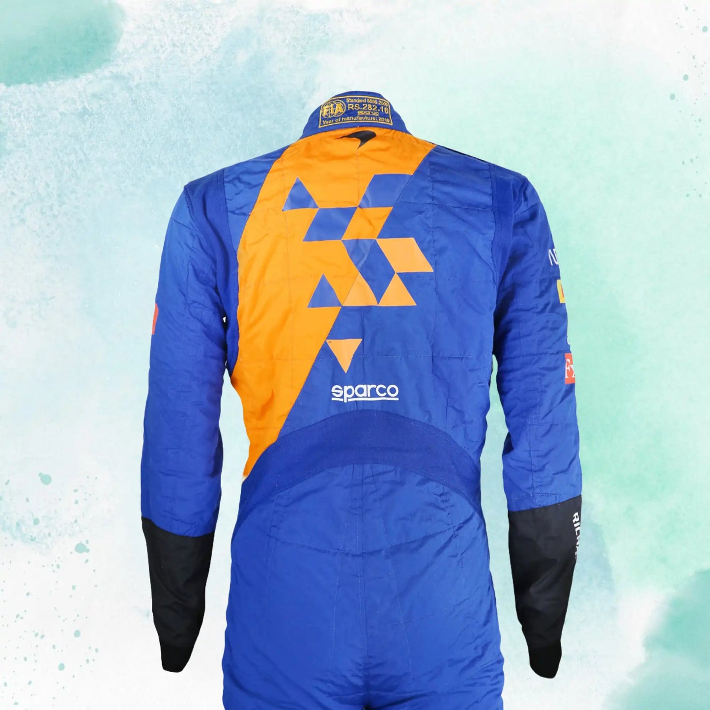 2019 Carlos Sainz Jr Mclaren Team Formula 1 Replica Racing Suit