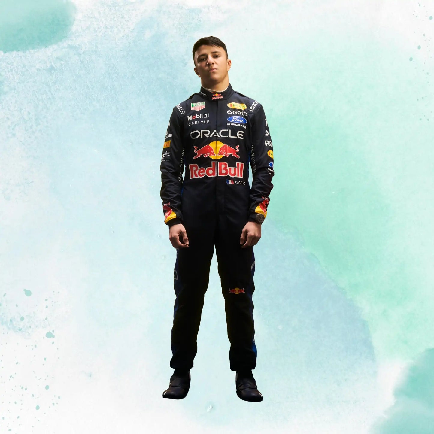 New 2026 Isack Hadjar Formula One Red Bull F1 Team Replica Race Suit