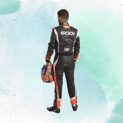 New 2022 Sodi Kart OMP Go Kart Racing Suit Sublimation Printed