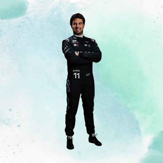 New 2026 Sergio Perez F1 Team Cadillac Formula 1 Team Replica Racing Suit