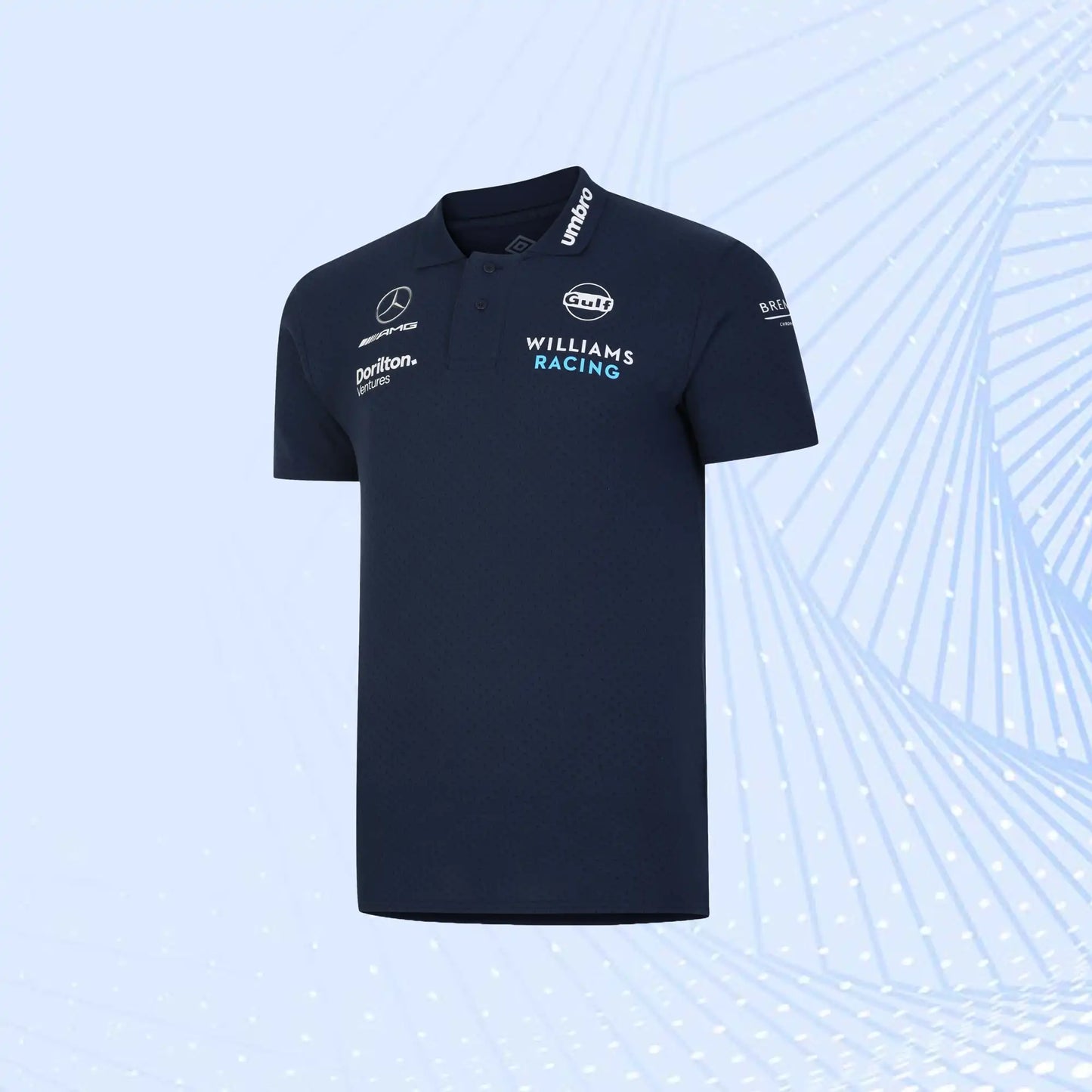 Williams Racing 2023 Team Media Polo - Blue