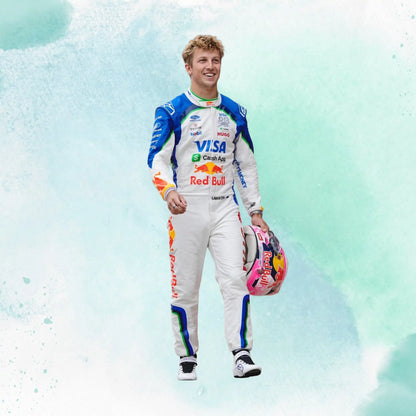 New 2026 Liam Lawson Racing Bulls Formula One Team Visa Cash App RB F1 Replica Racing Suit
