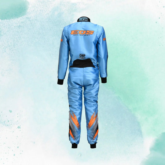EOS New 2025 OMP Overall Go Kart Racing Sublimation Printed Kart Suit