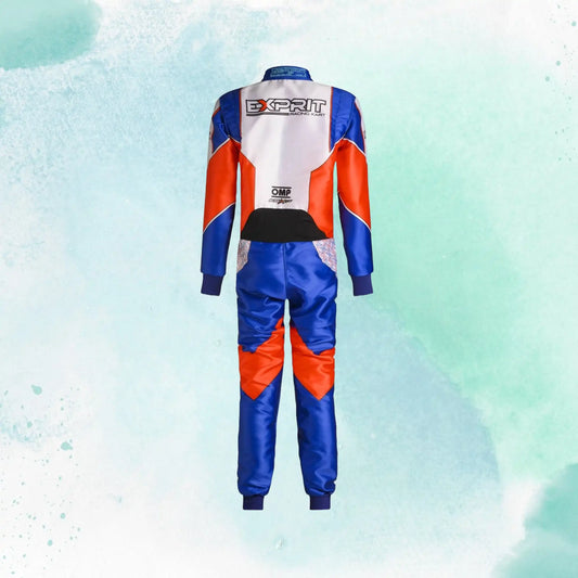 New 2025 Exprit Driver Overall OMP Go Kart Racing Sublimation Printed Kart Suit