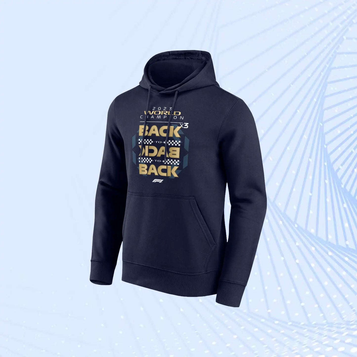 Formula 1 Champion Back To Back Graphic Hoodie - Formula 1 Team Wears