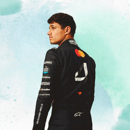 2025 New Lando Norris & Oscar Piastri British Grand Prix McLaren F1 Team Replica Racing Suit