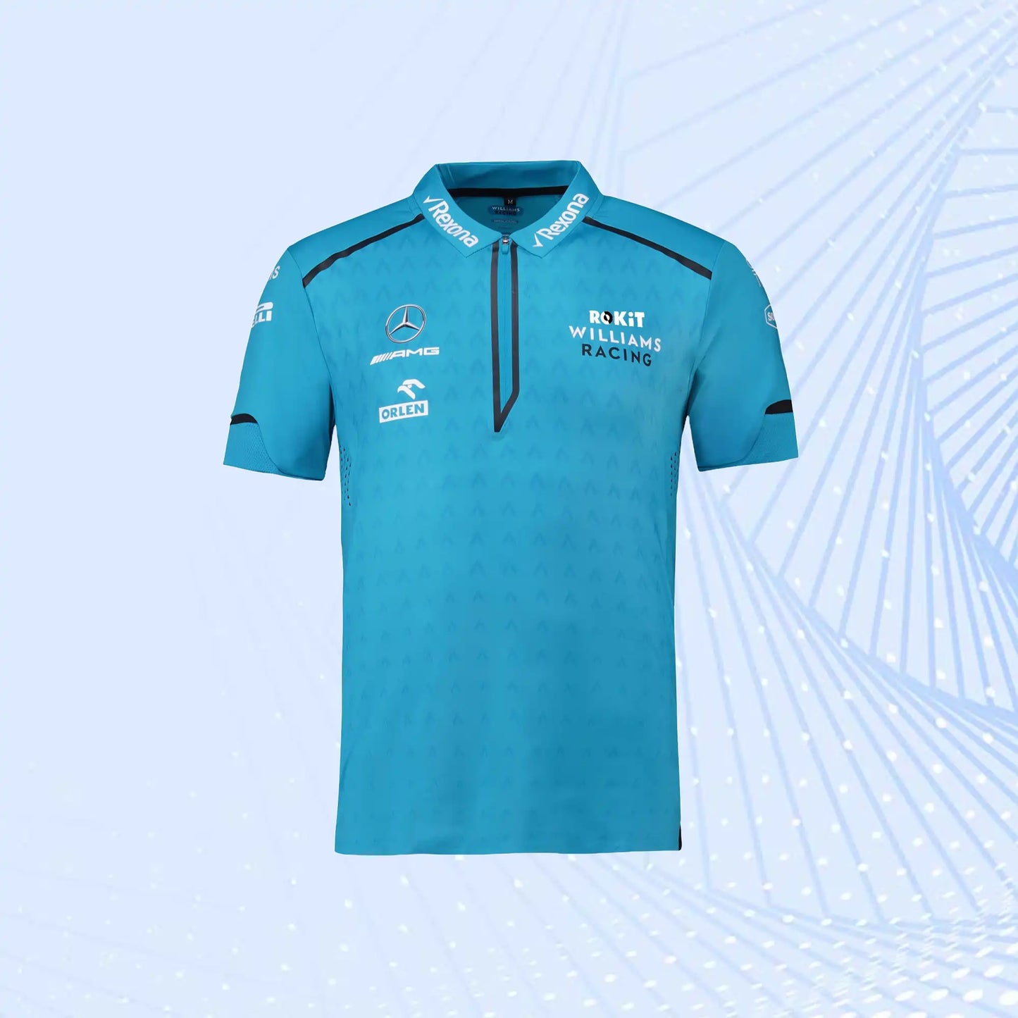 Williams Racing 2019 Team Performance Polo - Blue