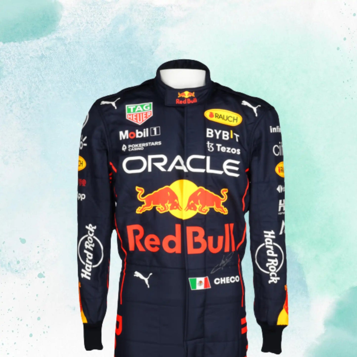 2022 Sergio Perez Red Bull Racing F1 Replica Suit