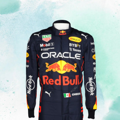 2022 Sergio Perez Red Bull Racing F1 Replica Suit