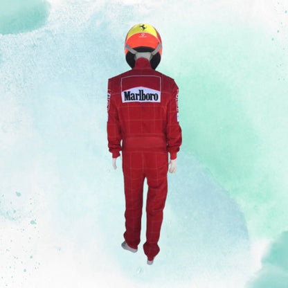 Michael Schumacher 2004 Ferrari F1 Replica Embroidery Race Suit