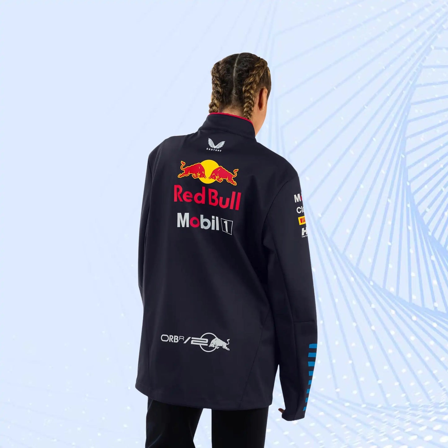 New 2024 Oracle Red Bull Racing F1 Team Replica Softshell Jacket