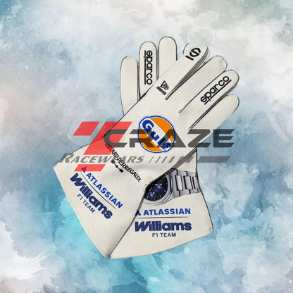 2026 Williams Racing F1 Team Gloves / New Williams Racing Formula One Replica Racing Gloves
