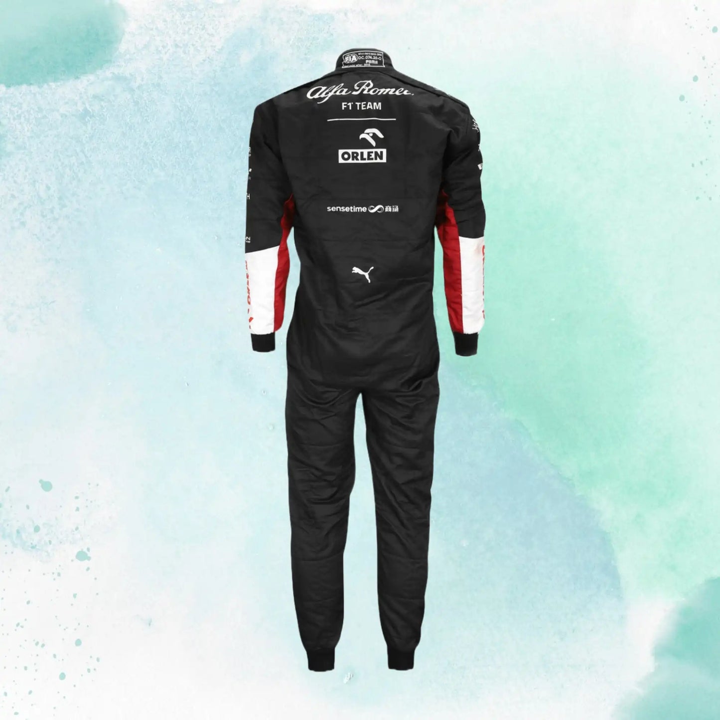 New 2023 Zhou Guanyu F1 Team Replica Racing Suit Alfa Romeo