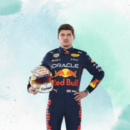 New 2022 Max Verstappen F1 Race Suit Honda Redbull Replica