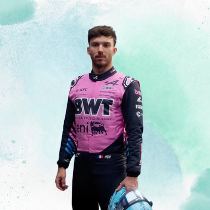 2026 Pierre Gasly & Franco Colapinto Formula One BWT Team Alpine Replica Racing Suit