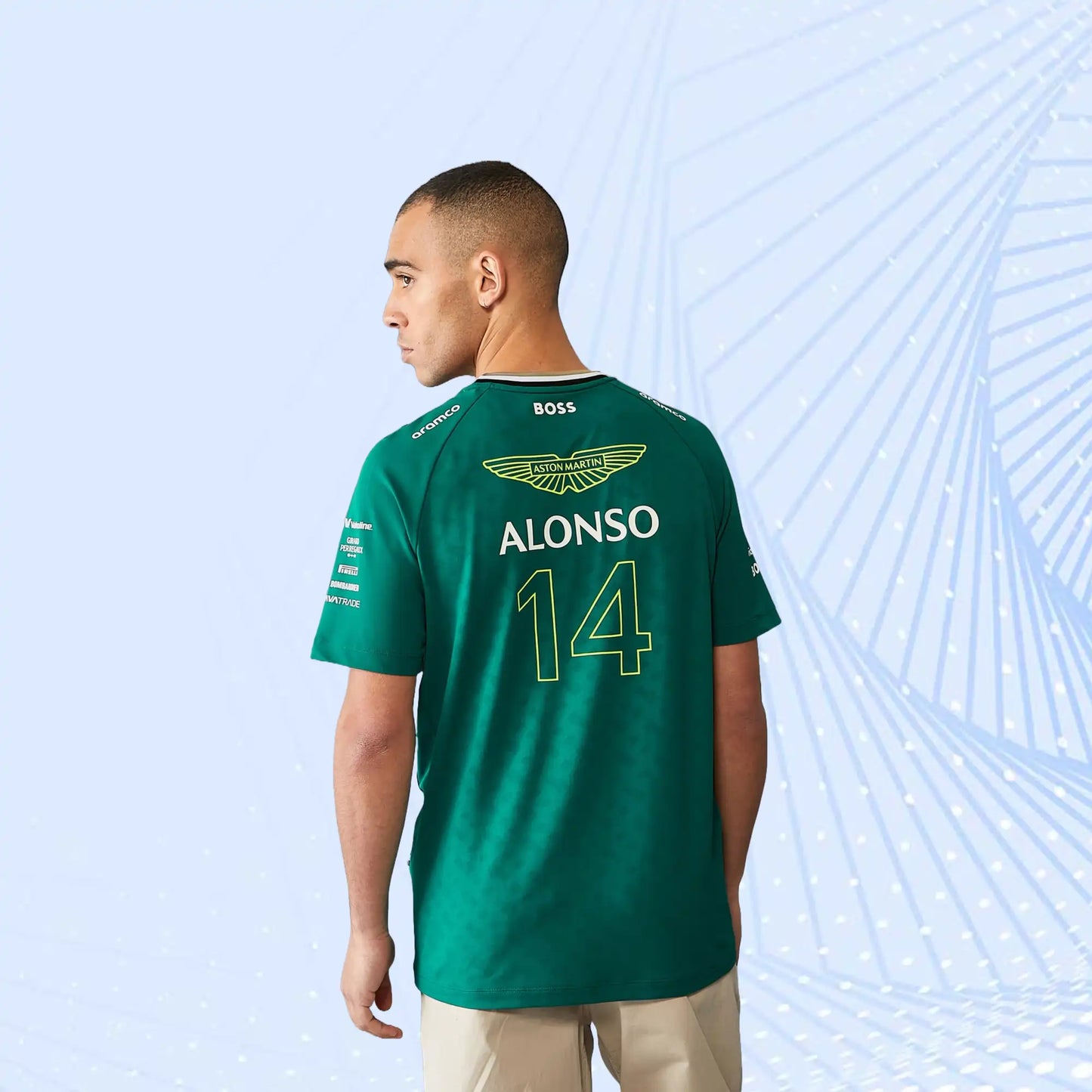 2024 Fernando Alonso Driver Aston Martin F1 Team T-shirt