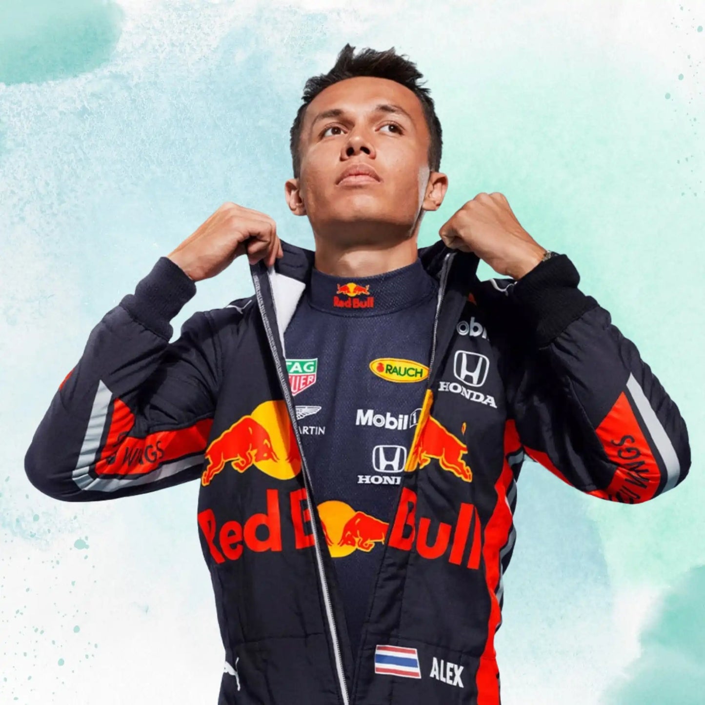 2020 Alexander Albon Replica Racing Suit RedBull Honda F1 Team