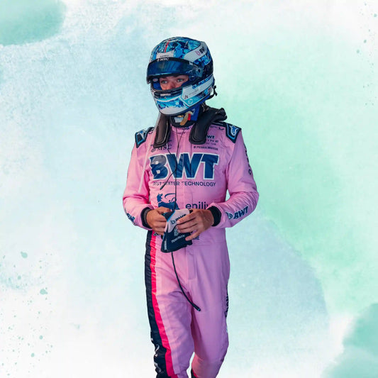 New 2025 Pierre Gasly Austrian Grand Prix BWT Alpine F1 Team Austrian GP Replica Racing Suit