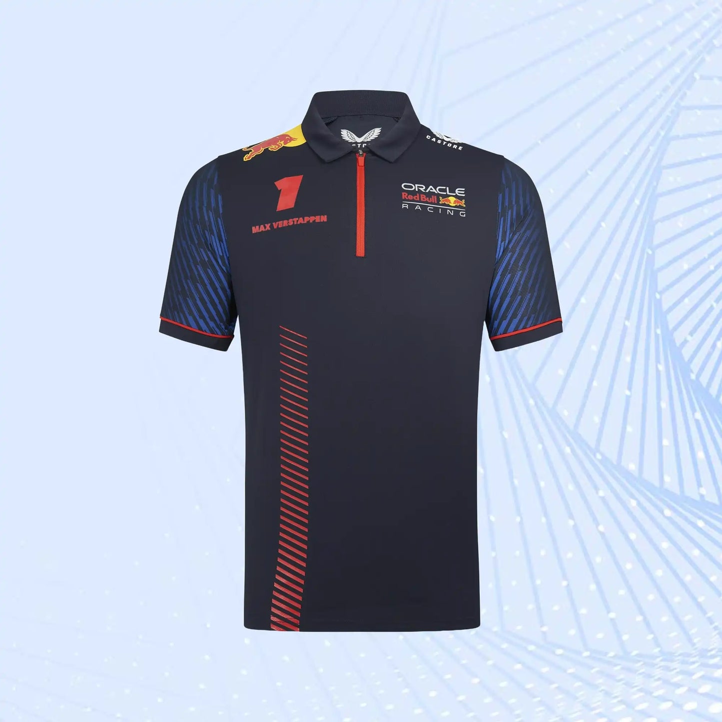 2023 F1 Max Verstappen Oracle Red Bull Racing Team Polo