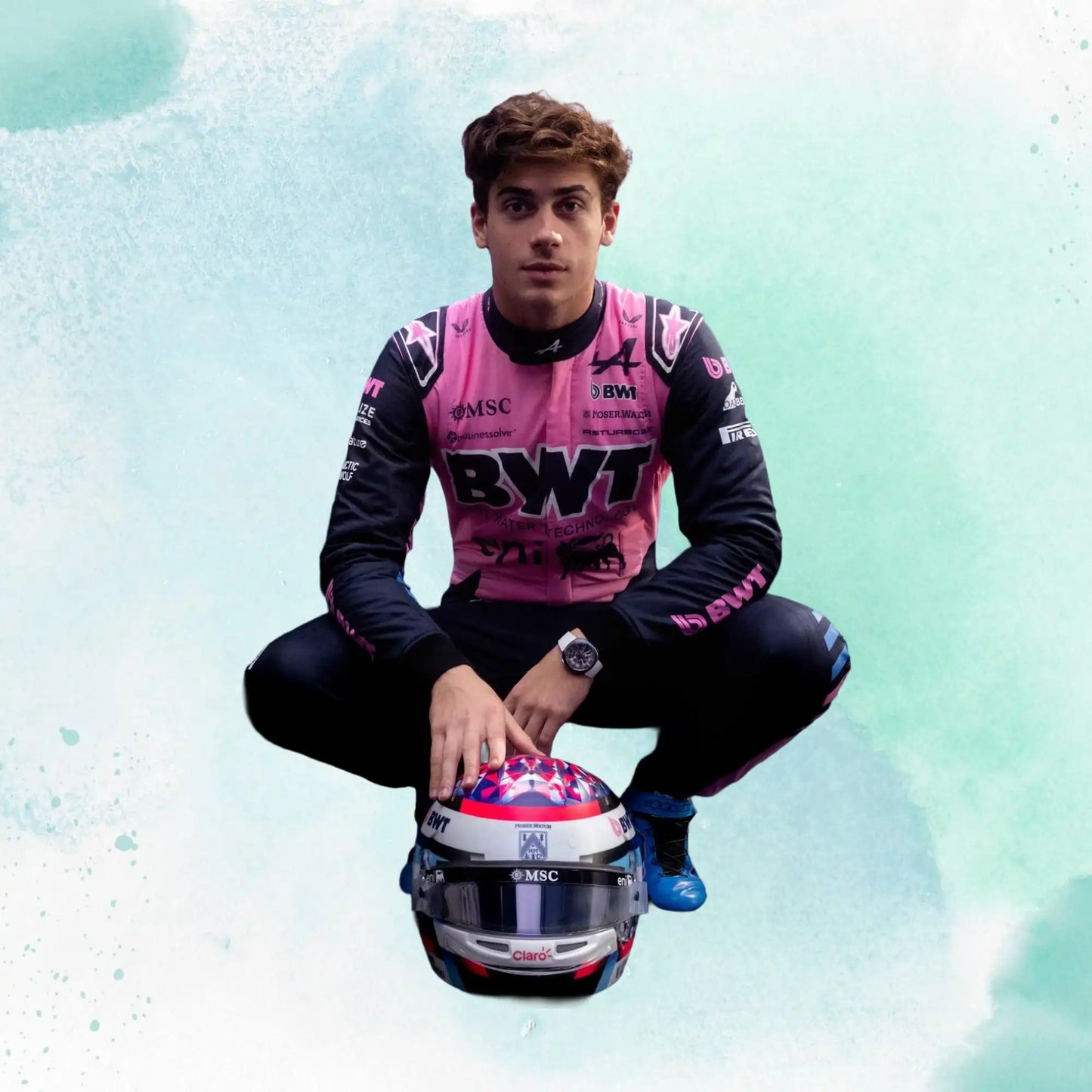 New 2026 Franco Colapinto BWT Alpine F1 Team Replica Racing Suit